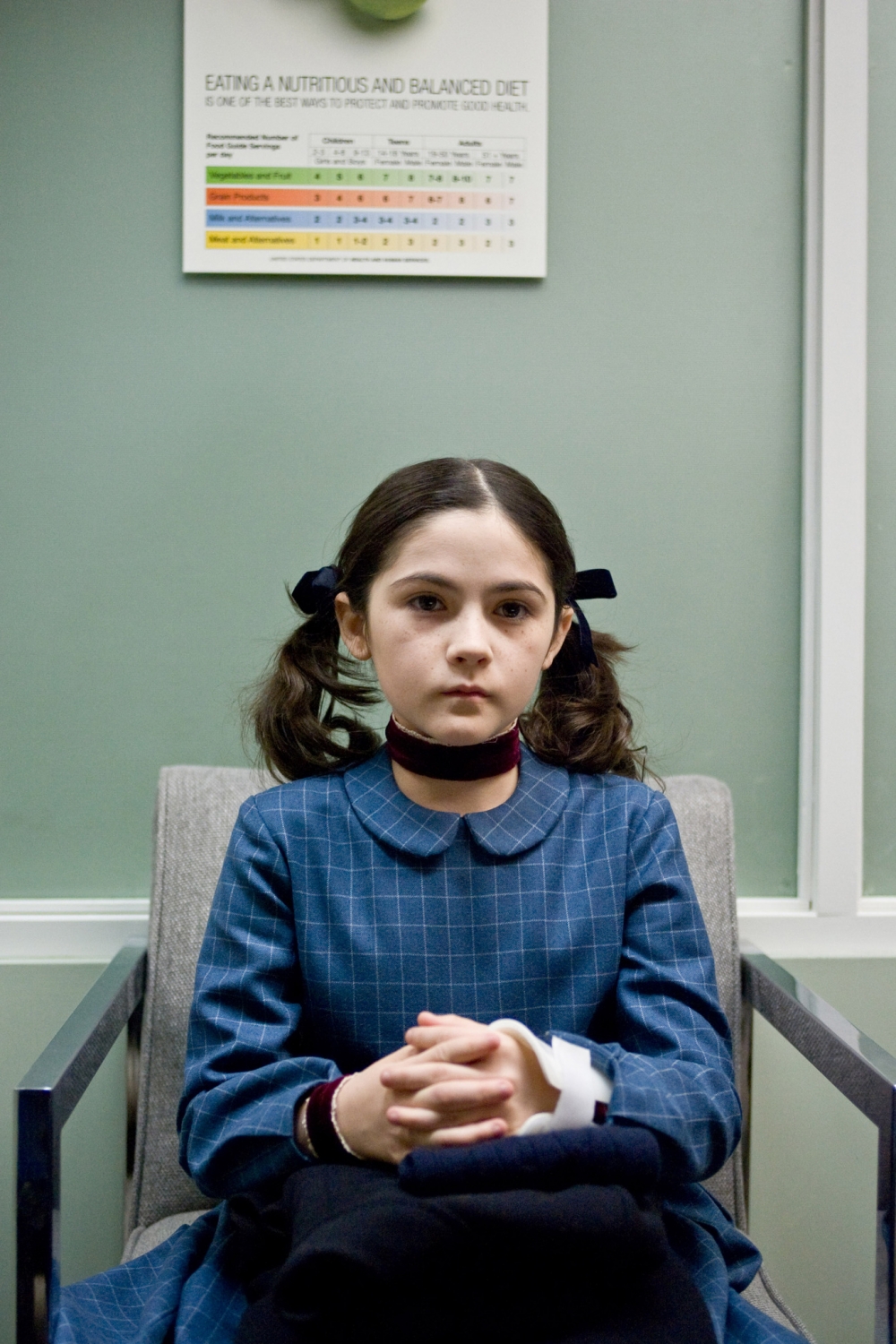 當年年僅12歲的Isabelle Fuhrman完美詮釋《孤疑》中不老女童「Esther」的驚悚面貌!