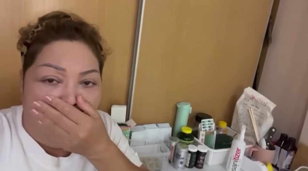 今年6月中肥媽確診，並拍攝影片分享自己生病經過