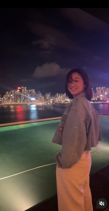 高海寧近日喺IG上載最新近照