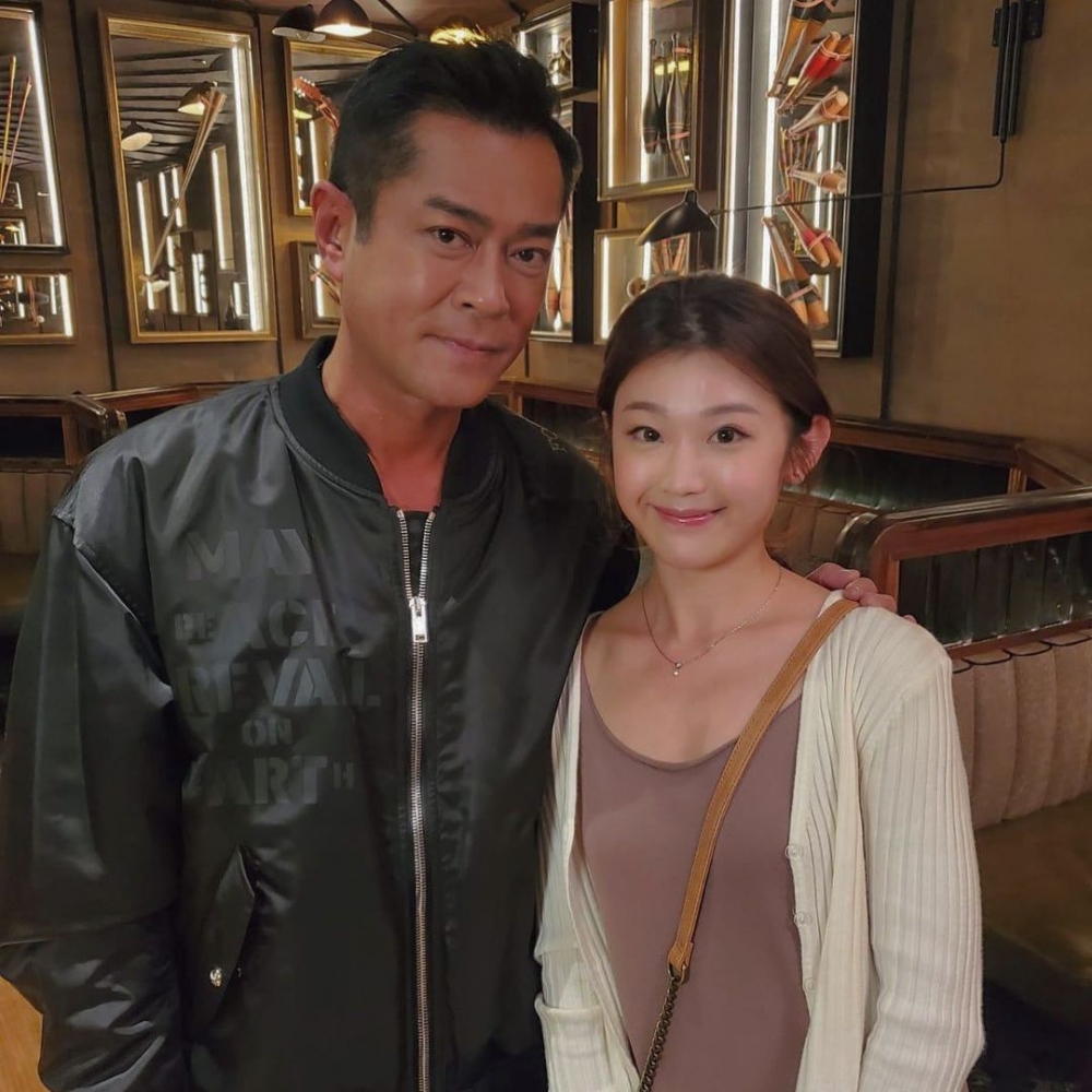 Milky曾與古天樂一起拍攝廣告!