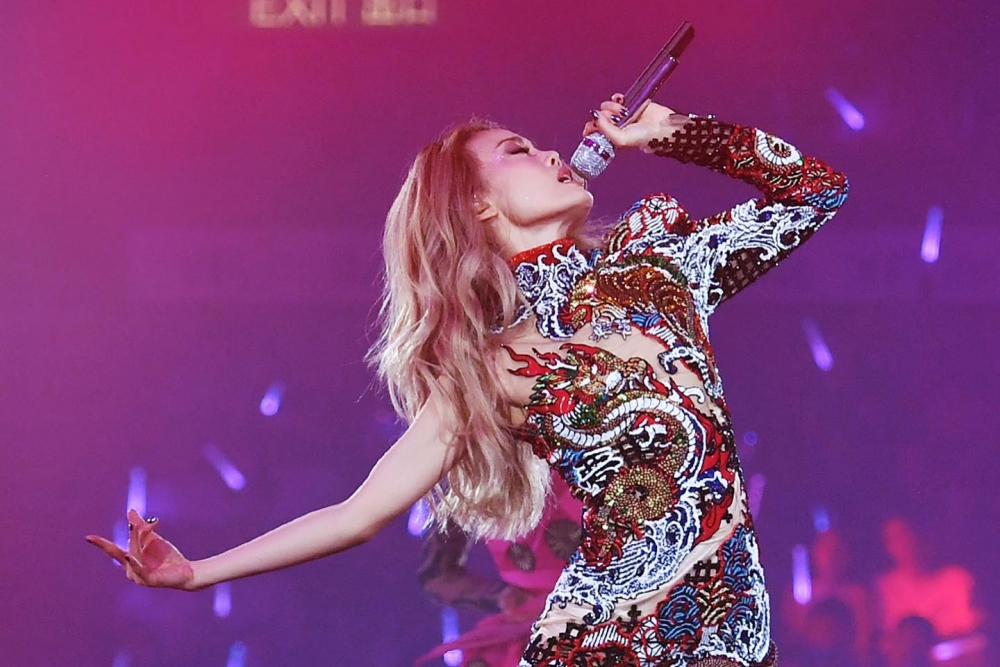 容祖兒《Pretty Crazy世界巡迴演唱會曾發生機關故障問題。