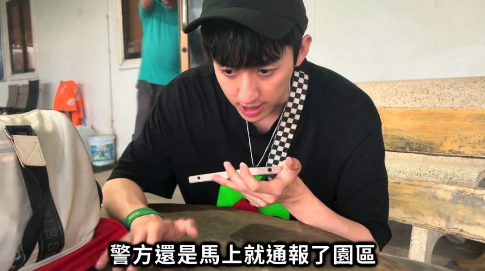 但原來當地警方接到報案後，已經立刻向「園區」內通報！