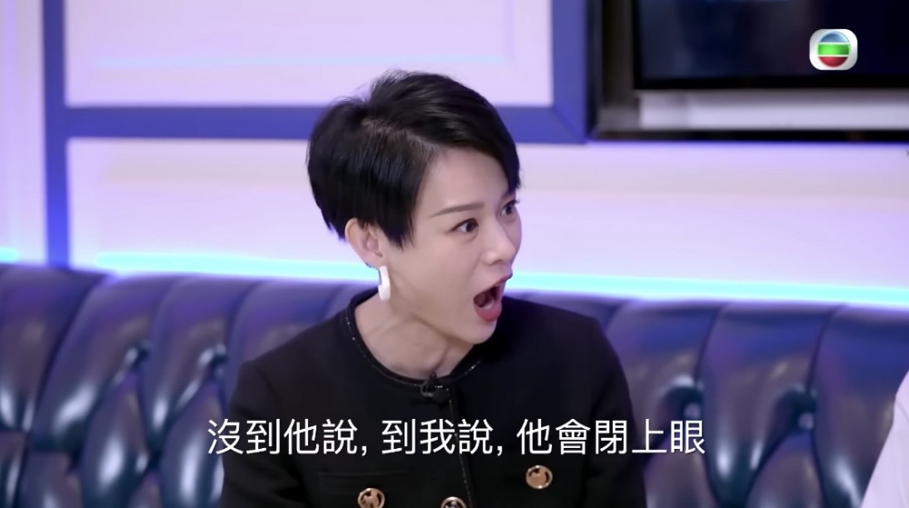 拍劇嗰陣每當胡杏兒講對白，陳豪就會瞇埋眼閉目養神