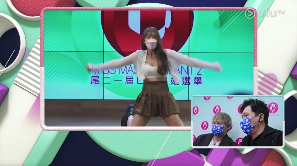 而佢就選擇跳《Lady Killer》,跳舞功力都唔錯㗎~