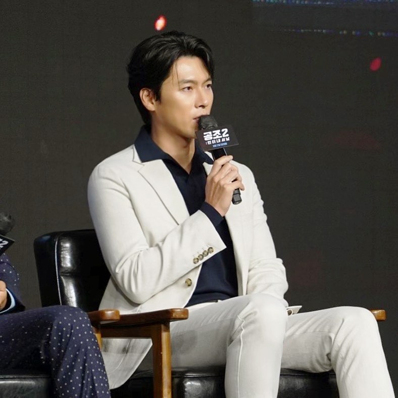 玄彬為主演的電影《秘密任務2：International》在婚後首次公開露面~