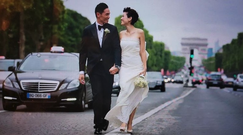 2013年，陳豪與Aimee結婚！