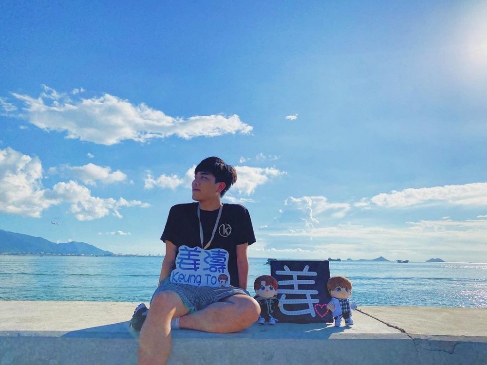 姜糖及MIRO們當然少不了嚟一張同款打卡啦！