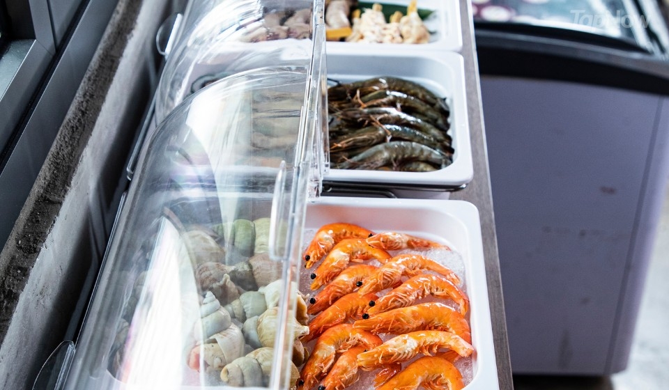 自助吧海鮮有唔少選擇