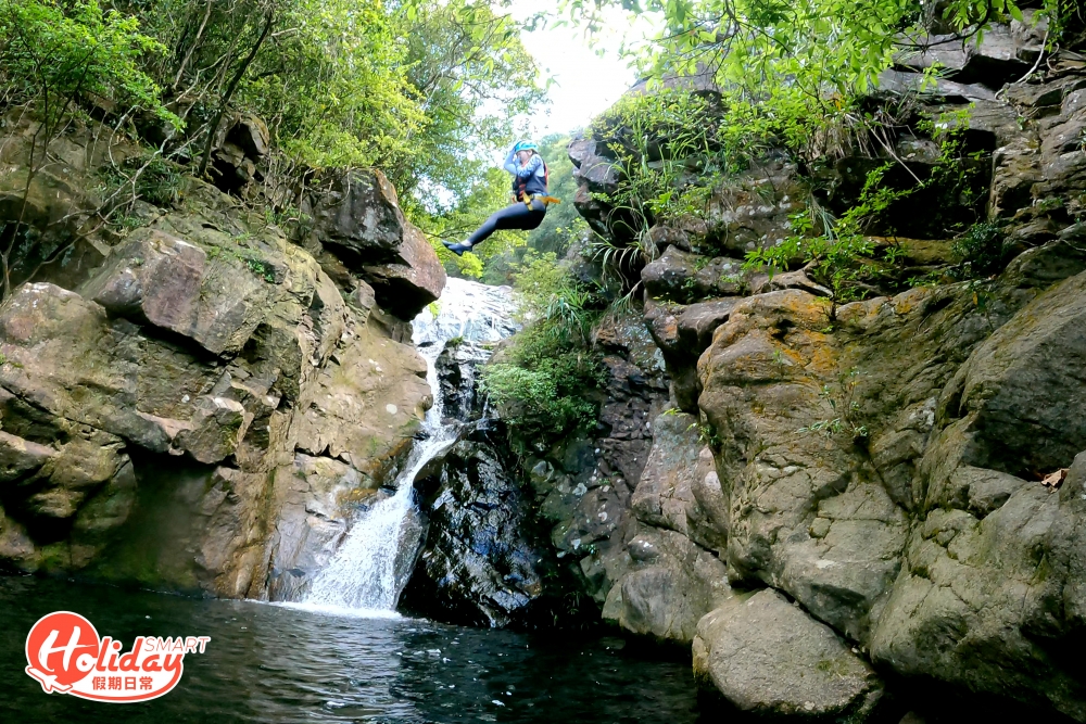 而最高的高台達10米，如奥運跳水的高度一樣，不過是可以選擇性挑戰的！