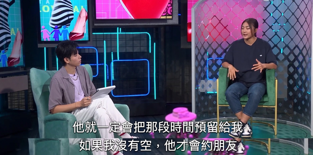 大讚男友好貼心，由於運動員行程緊密，但佢一得閒男友都會選擇同佢見面先！