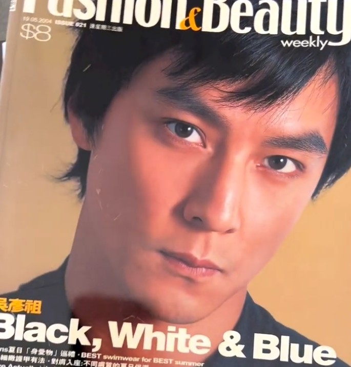 吳彥祖過往因為外型俊俏，獲邀拍攝唔少雜誌封面
