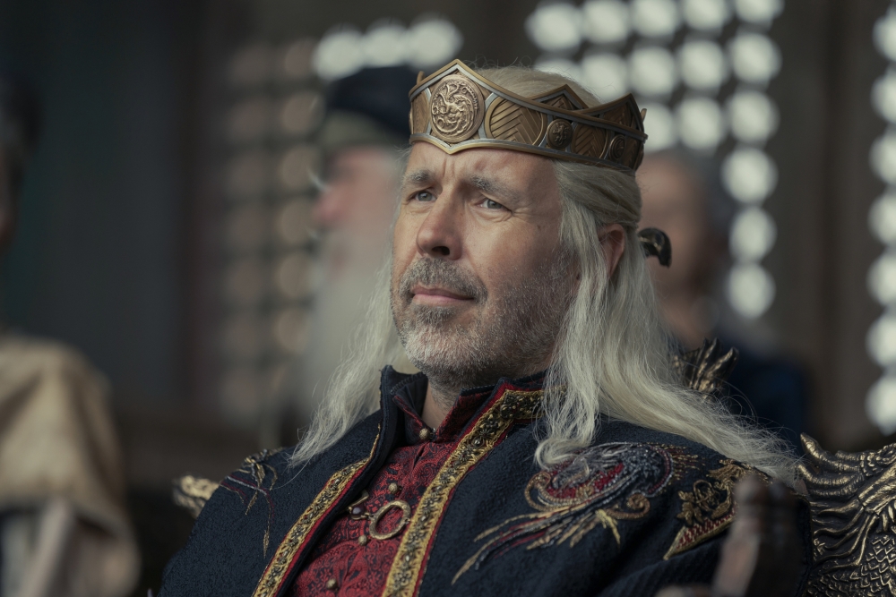 Paddy Considine飾演「King Viserys 1 Targaryen」。