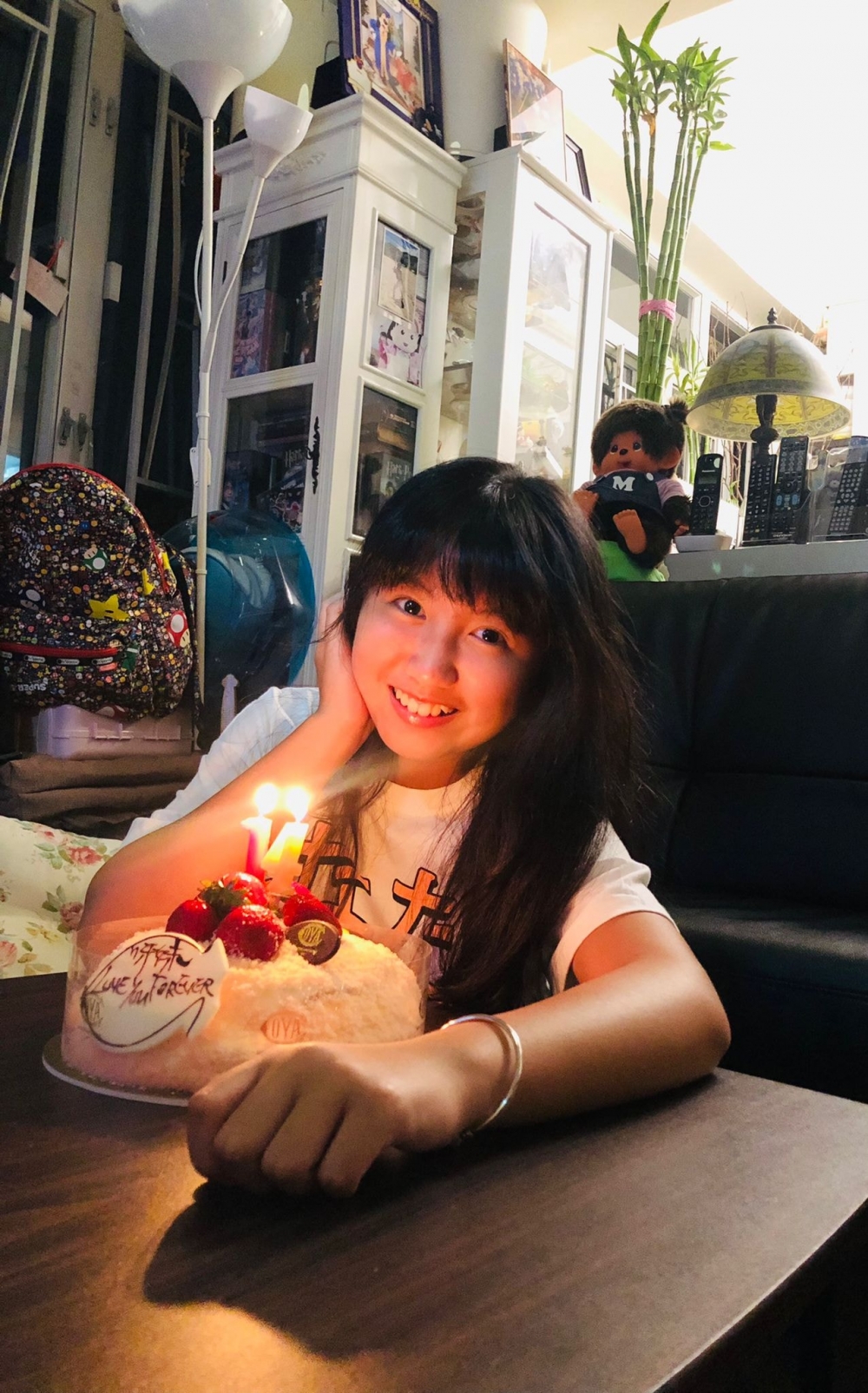 Celine 不經不覺14歲大了。