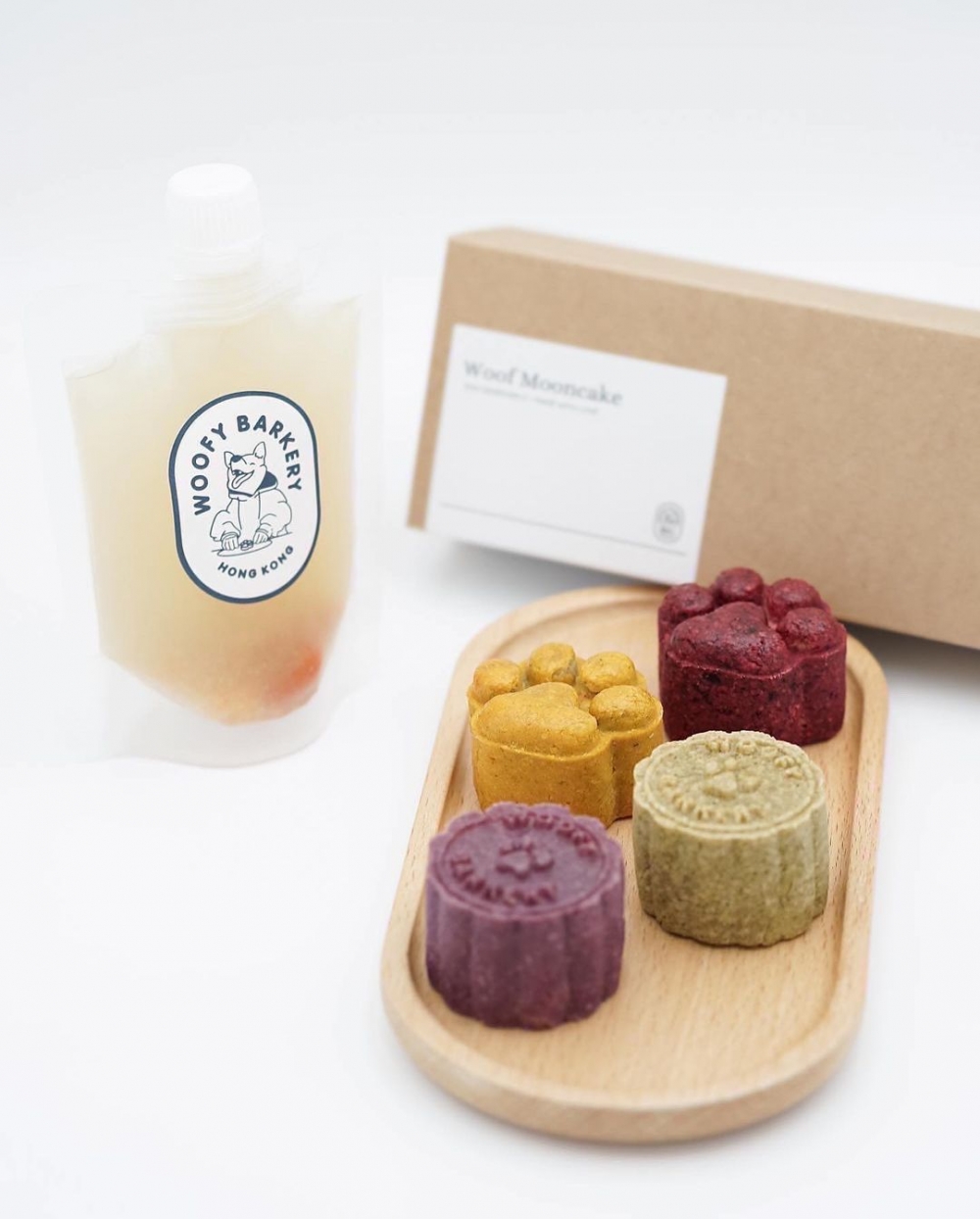 Woof Mooncake的賣相非常精緻吸引~