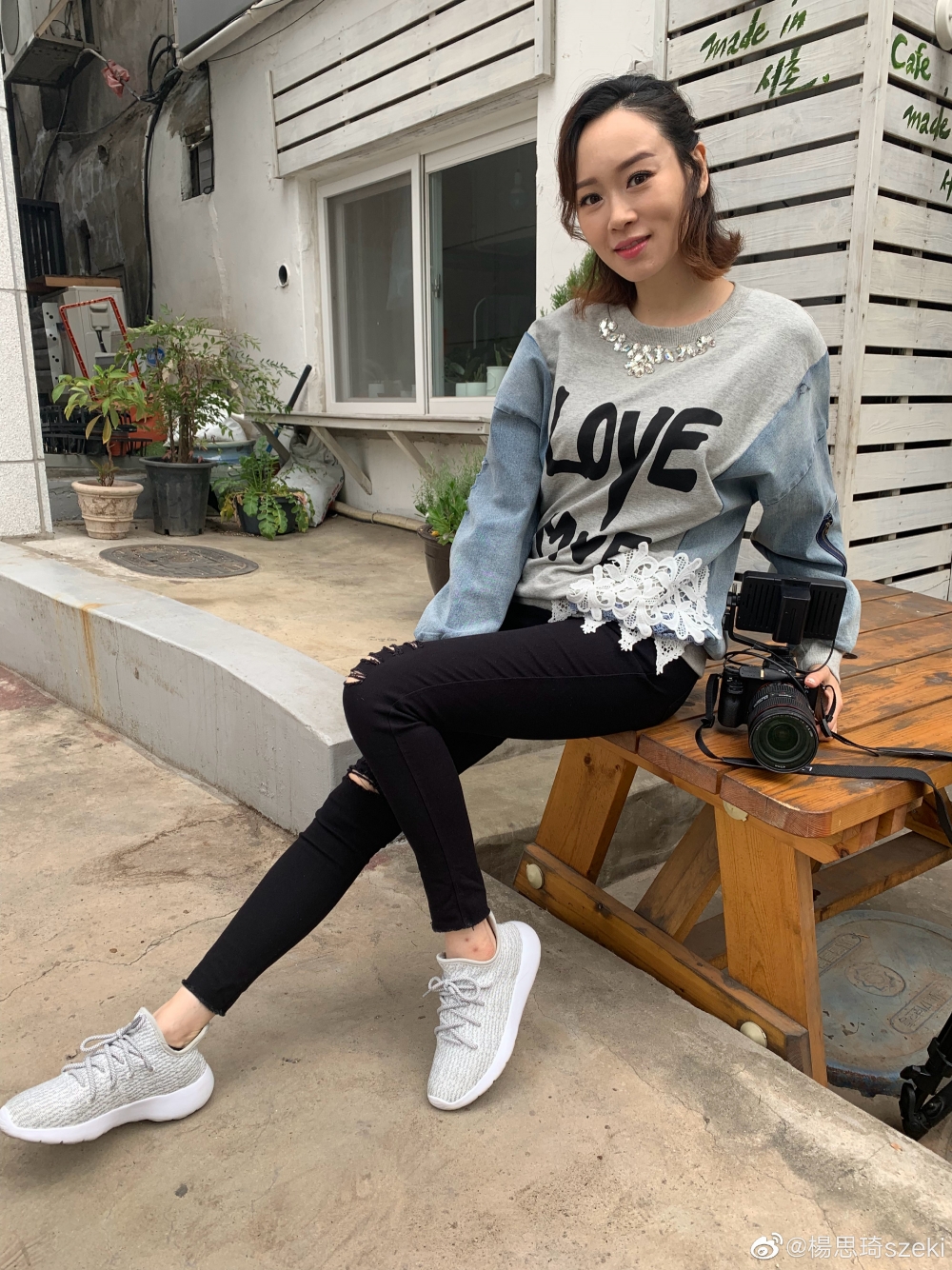 是次採訪中楊思琦亦有提及神秘老公,佢甜蜜表示自己返廣州工作,老公十分支持