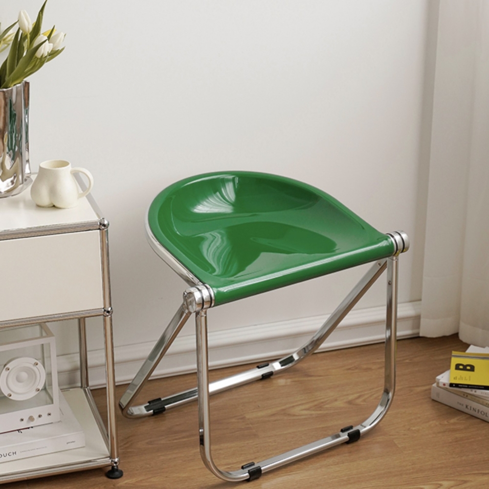 中古折疊椅，可以折疊平放，有Style又舒適！