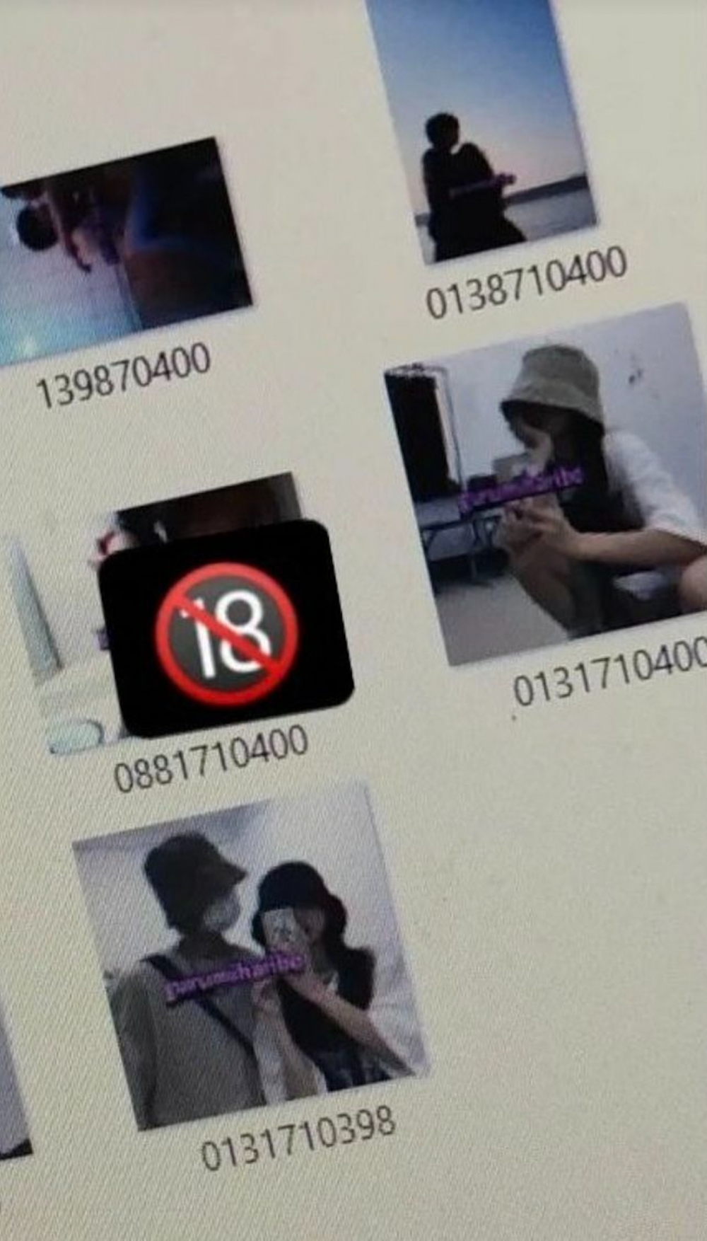 仲有被駭客打上18禁標誌的照片～