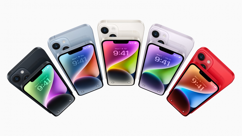 iPhone 14淘汰Mini款,以大螢幕版的iPhone 14 Plus取代。