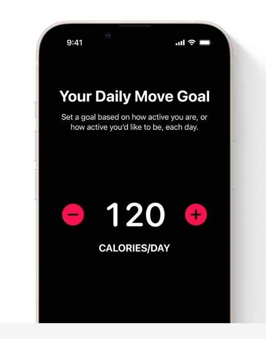 手機可進行運動偵測！