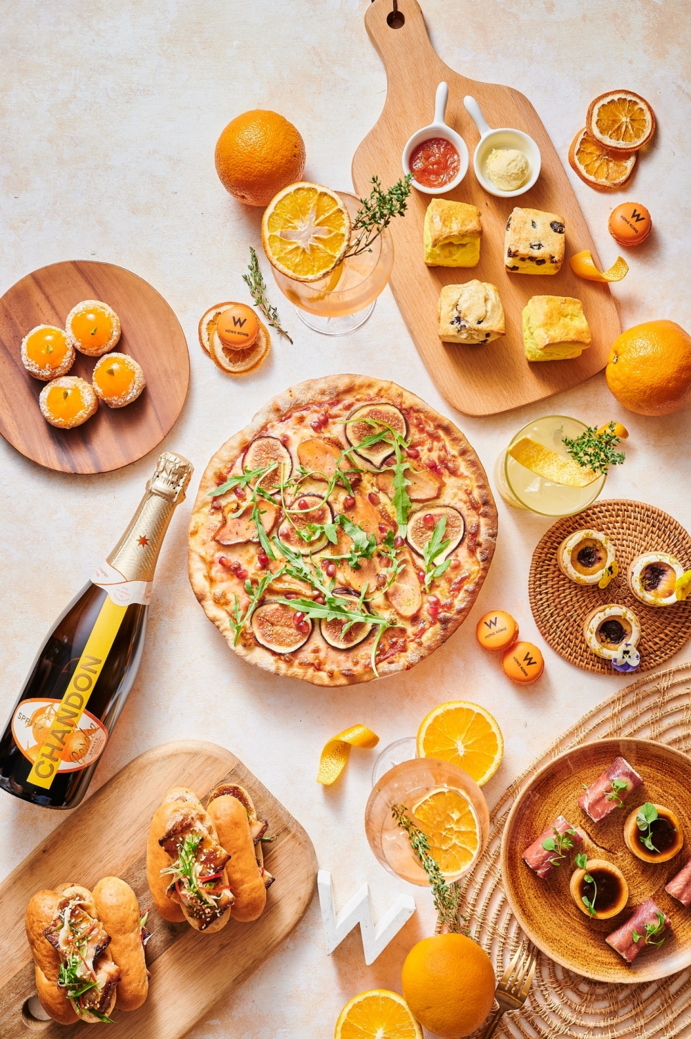 多款以香甜柑橘入饌的鹹甜美點～