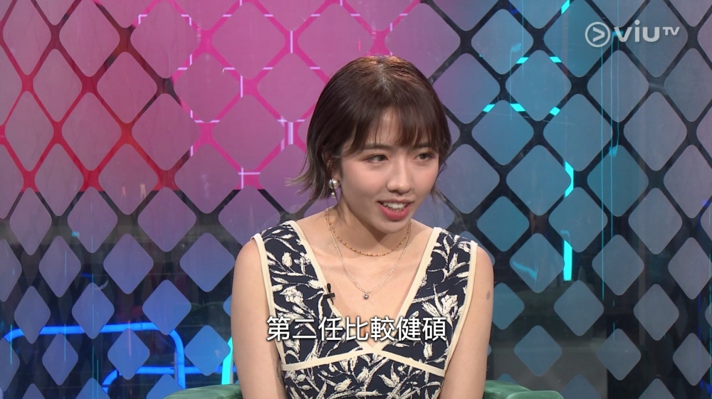 第二任日本男友則身型健碩。