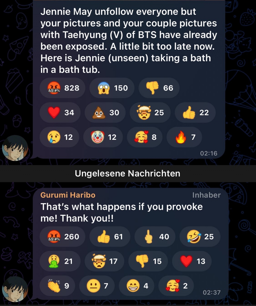 疑似駭客公開留言挑機～