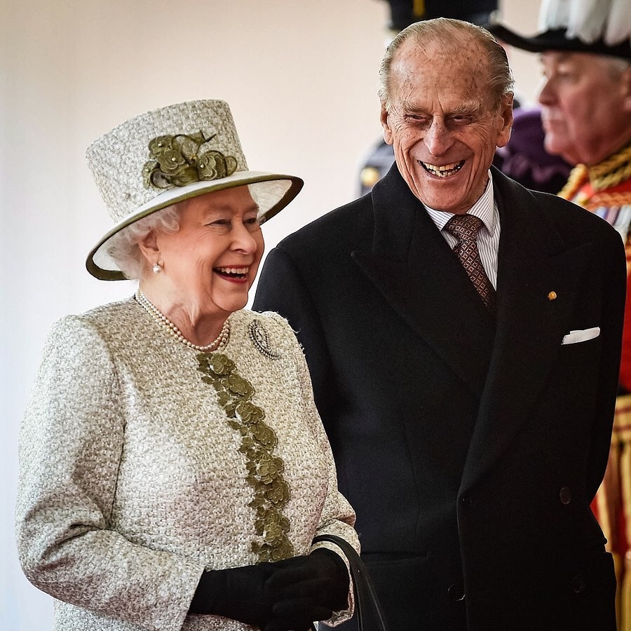 英女王在位期間與丈夫感情好好,兩人相守74年。