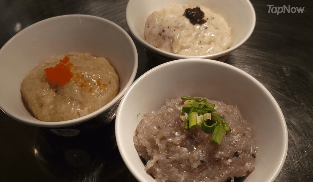 手打蟹籽鮮蝦滑