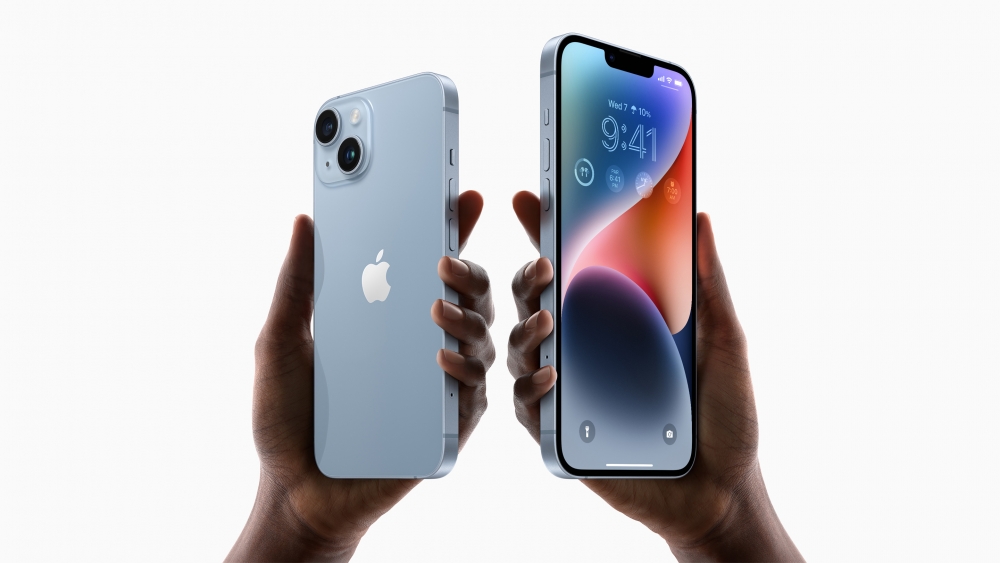 iPhone 14及iPhone 14 Plus。