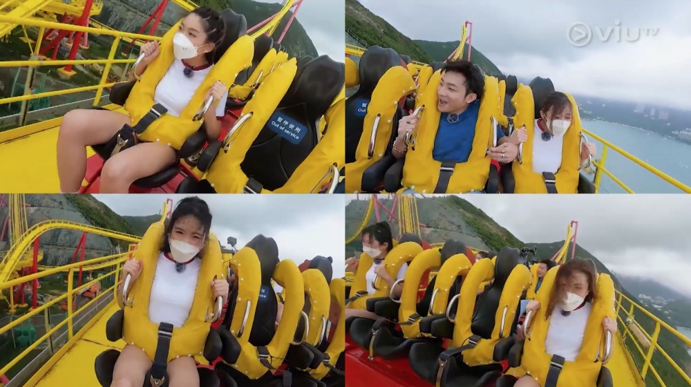 ViuTV節目《尾二一屆口罩小姐》日前一集去海洋公園做任務
