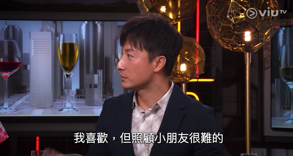 方力申本身都好鍾意小朋友，不過知道照顧及養育小孩並唔容易