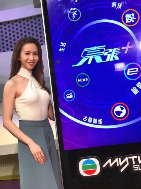 梁菁琳近日出席宣傳活動時,接受媒體訪問解釋著貼身衫係為咗方便工作!