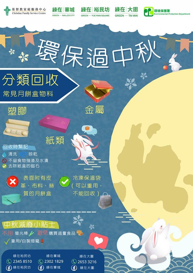 月餅盒回收2022:綠在區區 環保過中秋
