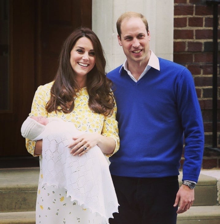 迎接剛出生嘅兒子喬治小王子