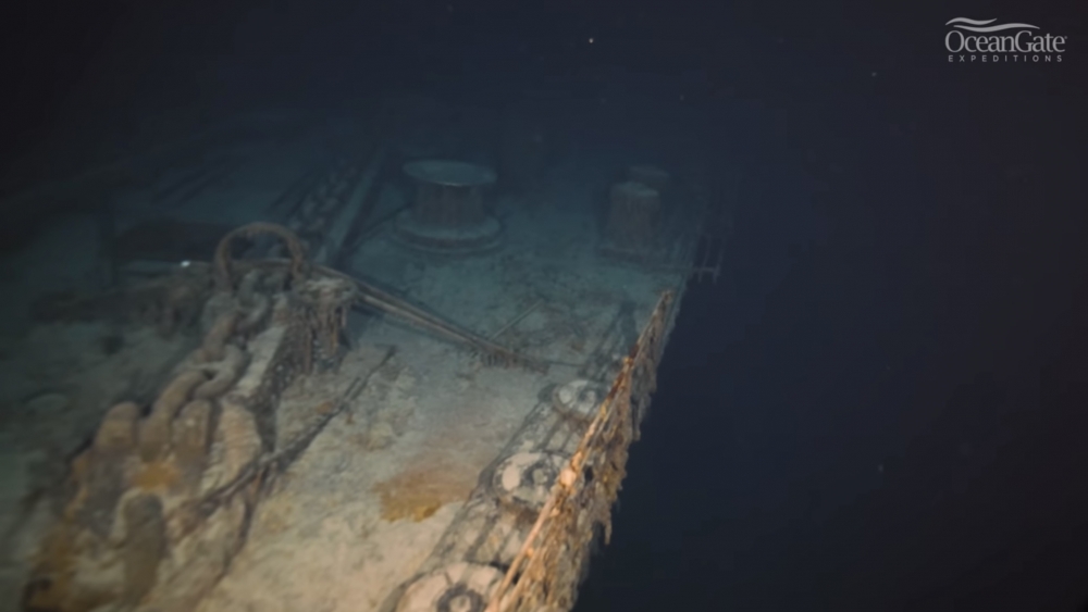 沉船鐵達尼號高清片段曝光美國勘探公司8K鏡頭紀錄腐化狀況（內附影片）