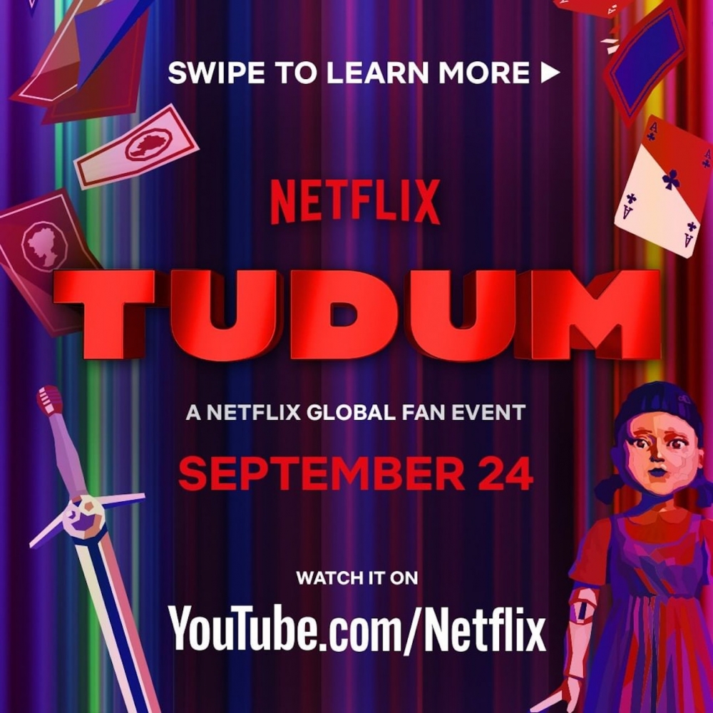 Netflix舉辦第二屆「Tudum:2022年Netflix全球影迷盛會」,公開連串影集、電影和節目的預告、劇照及上線日期等詳情!