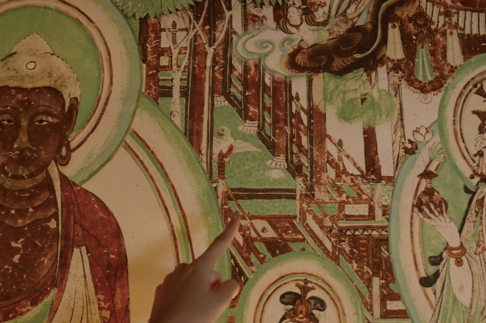 小編已成功搵到小彩蛋「瑞鼠」喺邊喇！原來瑞鼠喺敦煌作品中係代表財富嘅意思。