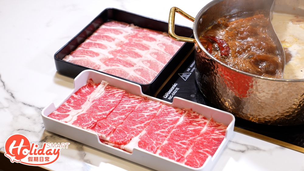 店家更推介牛頸脊套餐，可任食美國Prime Grade牛頸脊和伊比利亞黑毛豬。