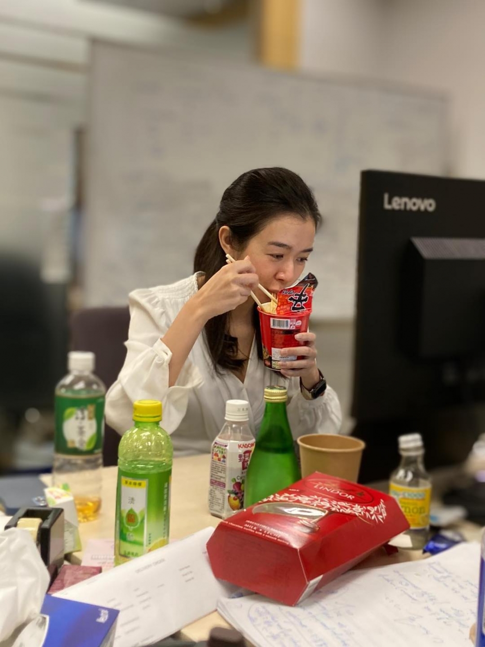 自從同林作於2016年分手後麥明詩就一直單身，近日佢自爆有男友