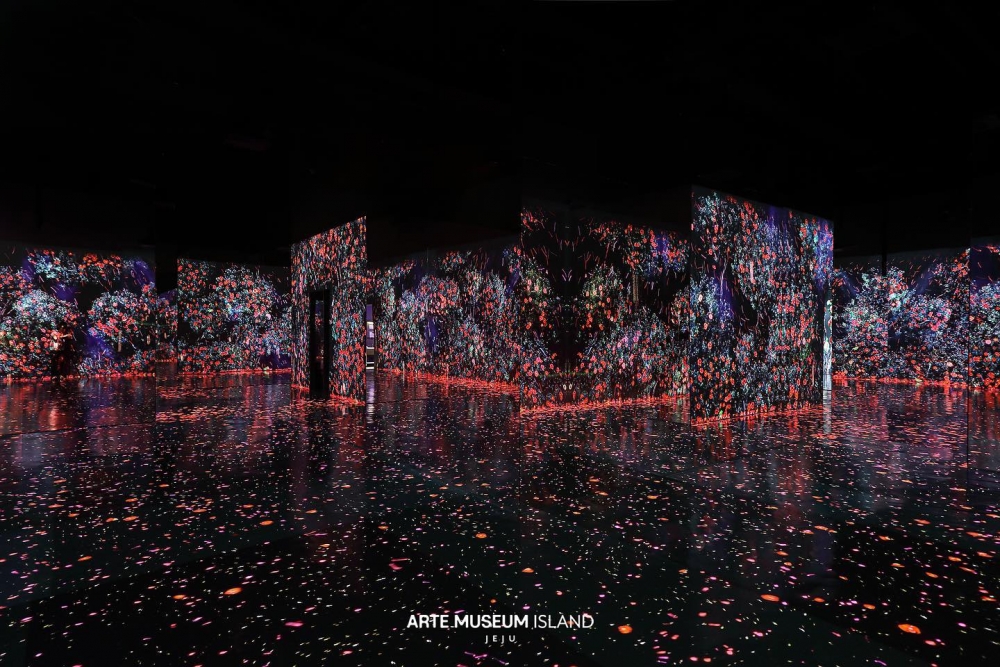 「花朵」主題的展區～