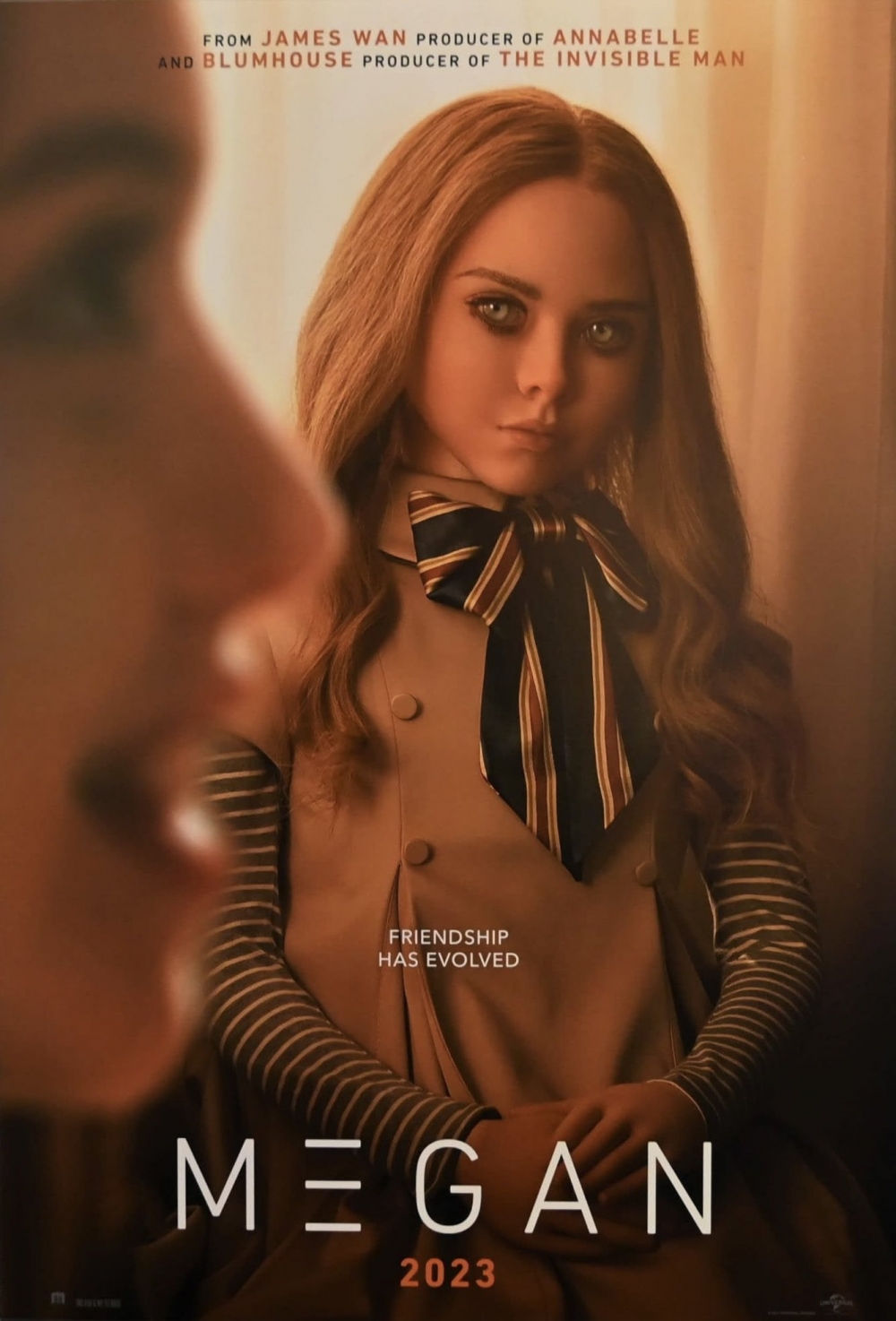 「恐怖大師」溫子仁全新驚悚電影《M3GAN》公開首個預告！