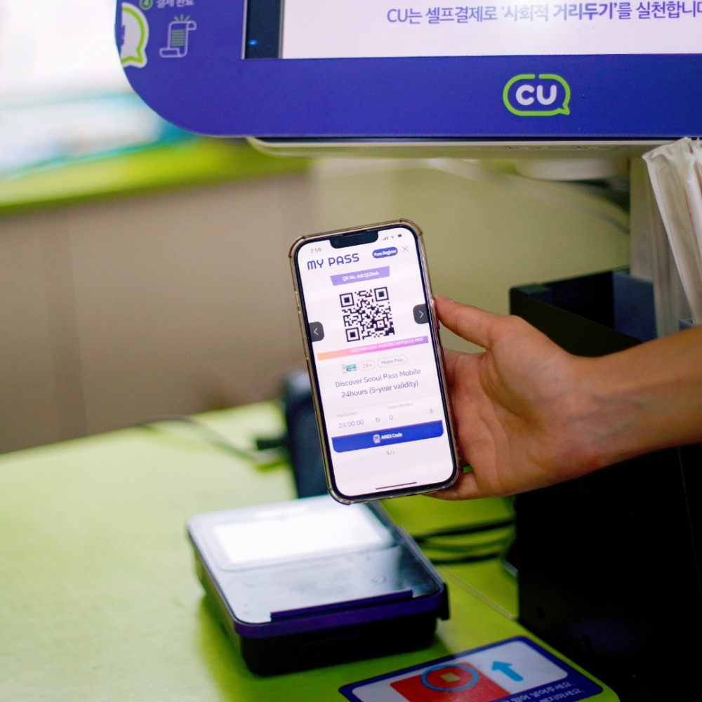現時所有CU便利店均有出售首爾轉轉卡，操作仲非常方便！