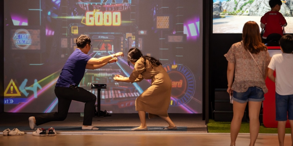 LAB 981室內遊樂場有多達15種遊戲可以玩～