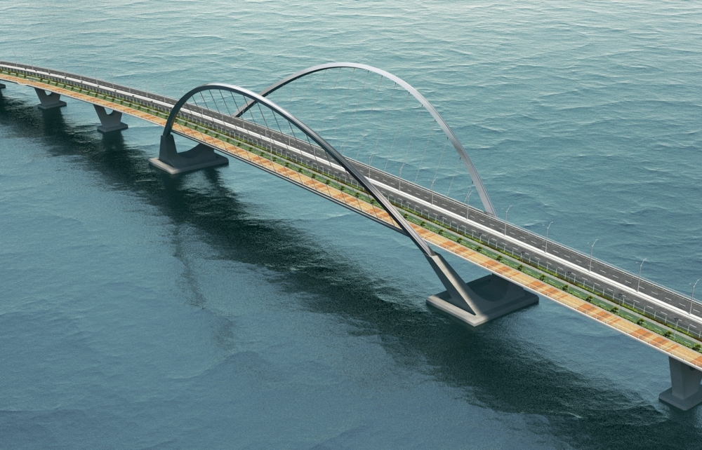 大橋啟用後，可供遊人在大橋的沿海長廊踩單車及散步，沿途更可飽覽無敵海景；亦可沿將軍澳跨灣大橋沿海行人路步行來往將軍澳市中心及康城和工業區等地，更有機會欣賞到無敵日落。