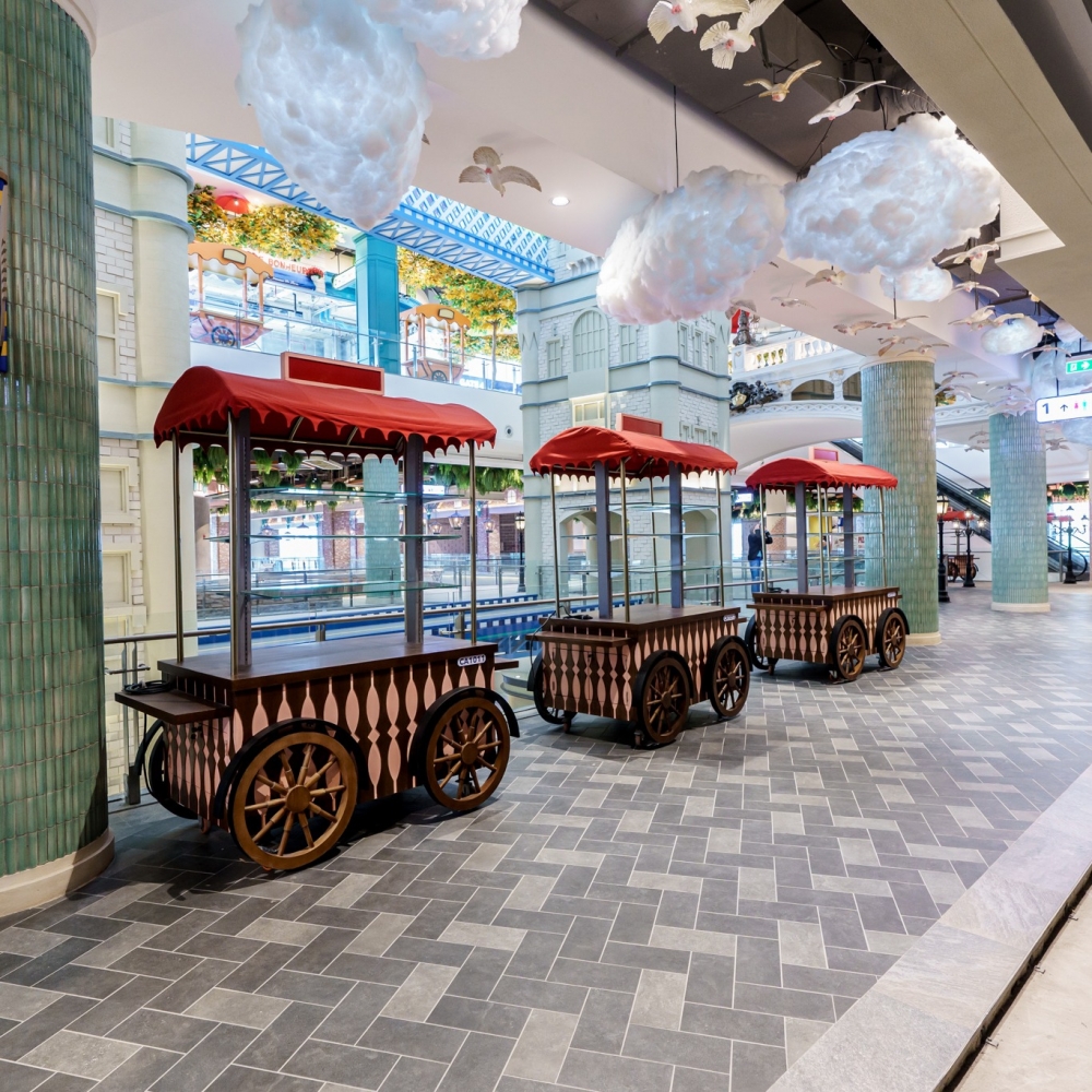 1樓同樣有服飾店、咖啡廳以及MUJI無印良品等～