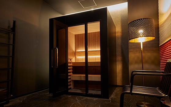 豪華房型更帶桑拿室