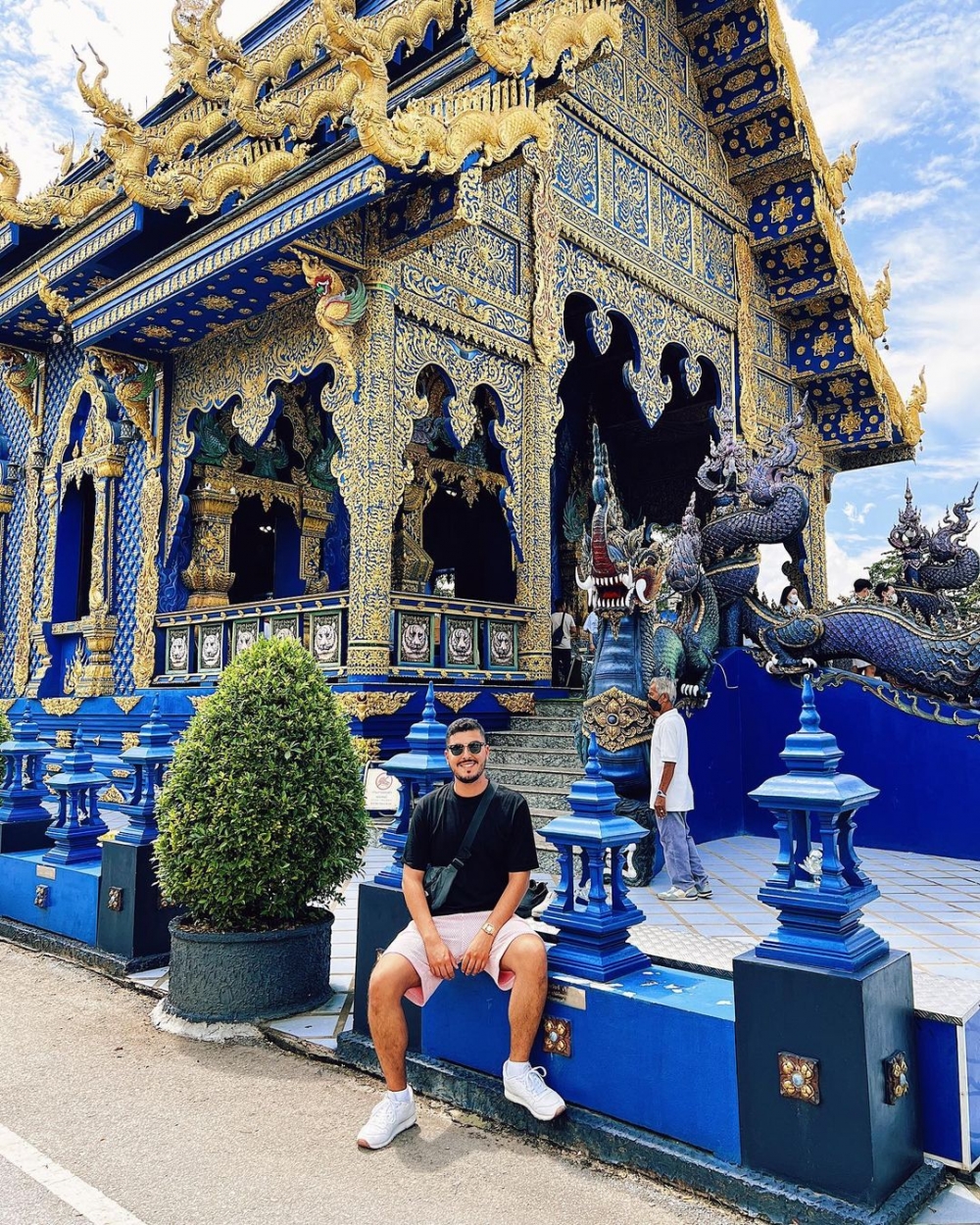 藍廟雖然規模不大，但整個建築充滿氣勢，隨手都可以影到靚相啊！