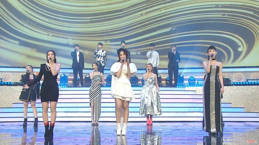 當日晚會聲夢出場