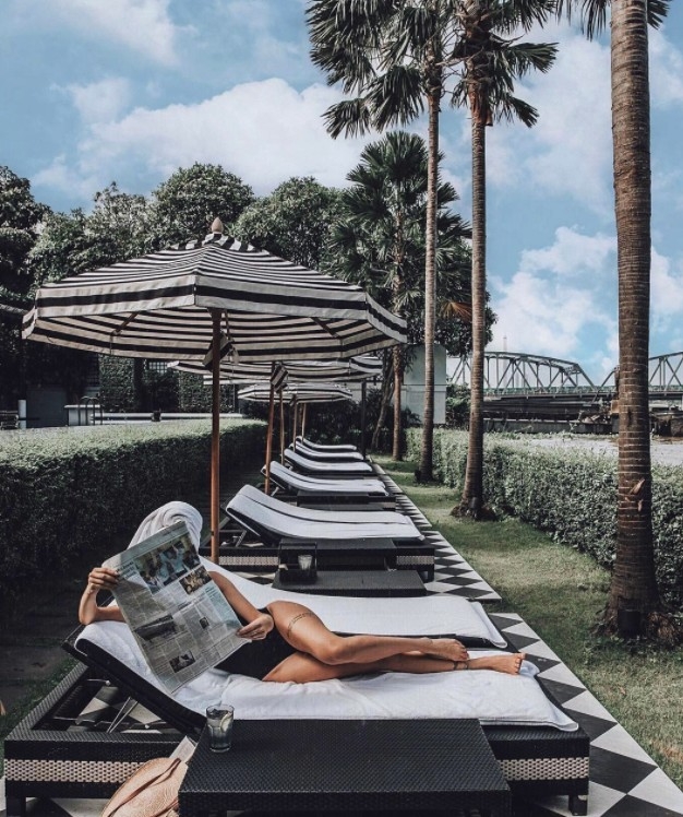 戶外位置亦有太陽椅俾大家曬太陽！