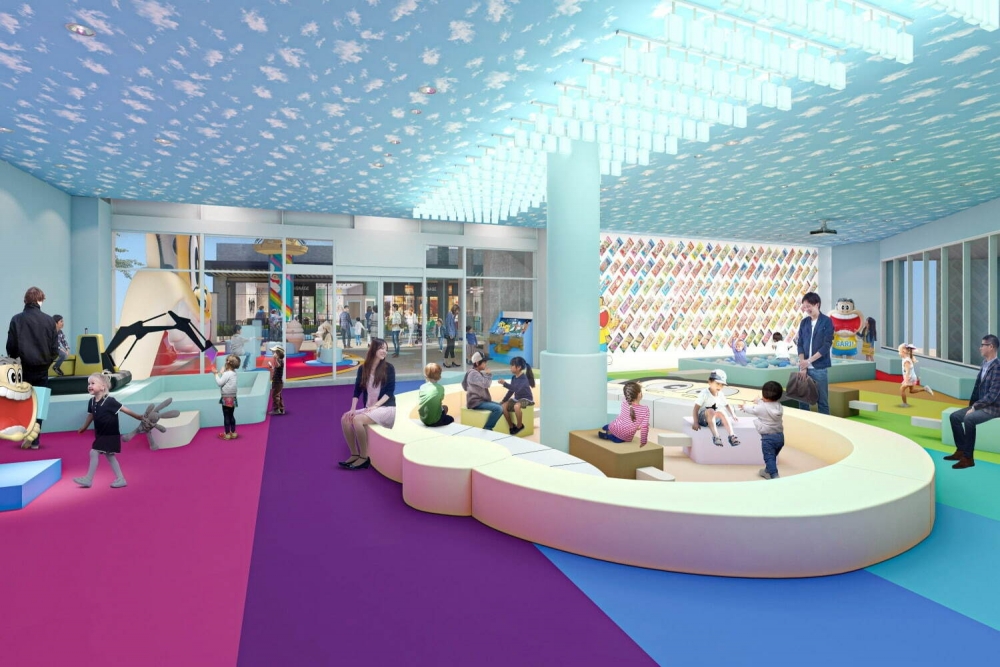 Outlet內更設有以日本雪條經典角色「ガリガリ君（Garigari君）」做主題嘅玩樂設施